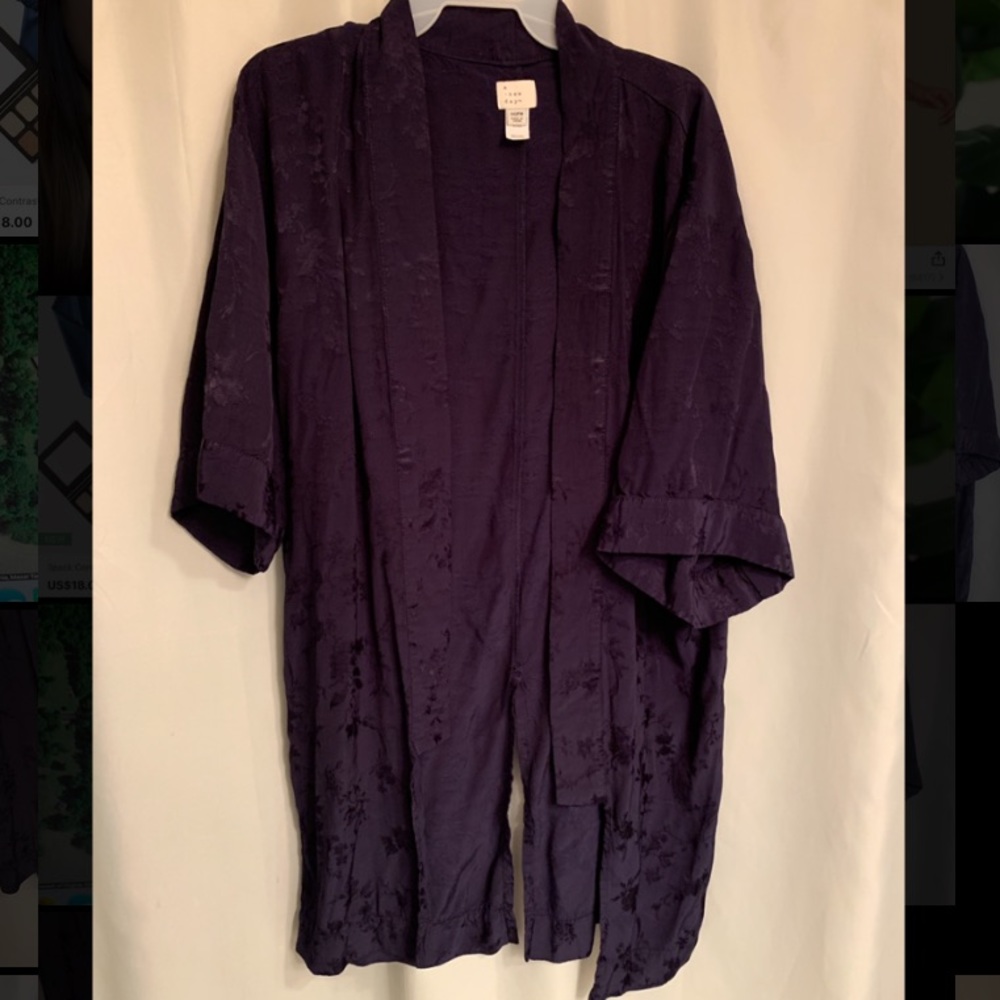 A.New.Day Navy Kimono OSFM